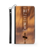 Christian Wallet Phone Case - Scripture Phone Case (Luke 19:10) - Samsung Phone Case - Iphone Case - Gift for Christians