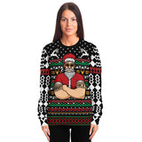 Bouncer Ugly Sweatshirt, Ugly Christmas Sweater, Escort Ugly Sweater, Christmas Sweater for Men, Christmas for Women, Santa Costume, Bodyguard Ugly Sweatshirt