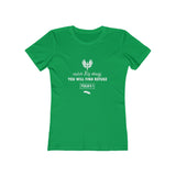 "Under His Wings" Women's The Boyfriend T-shirt