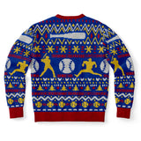 Ugly Christmas Sweatshirt, Ugly Christmas Sweater, Baseball Ugly Sweater, Christmas Sweater for Men, Christmas for Women