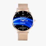 Scripture Unisex Wristwatch (Be Patient GOD's Timing Is Perfect) - Christian Wristwatch - Bible Verse Watch