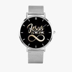 Scripture Unisex Wristwatches (Multi Color & Sizes) - Jesus Is Love Watches - Christian Wristwatches - Gift for Christians