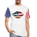 Patriotic Shirt - American Patriotic Lips Stars & Stripes Unisex Tees