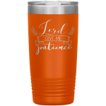 Christian Tumbler 20oz (Lord Give Me Patience) - Scripture Travel Mug Perfect Gift for Christian Friends and Church Members