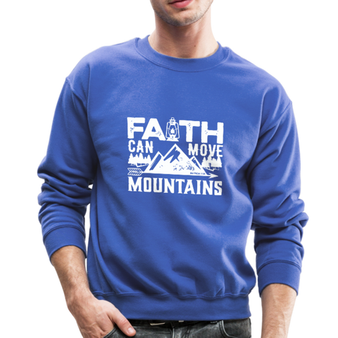 Faith Men's Sweatshirt - royal blue