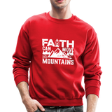 Faith Men's Sweatshirt - red