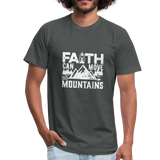 Faith Men's Jersey T-Shirt - asphalt