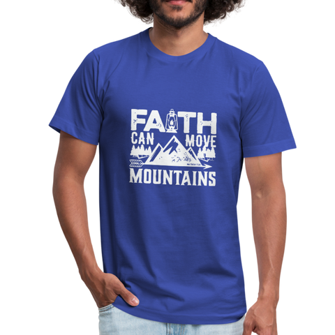 Faith Men's Jersey T-Shirt - royal blue
