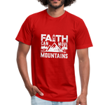 Faith Men's Jersey T-Shirt - red
