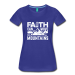 Faith Women’s T-Shirt - royal blue