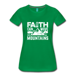 Faith Women’s T-Shirt - kelly green