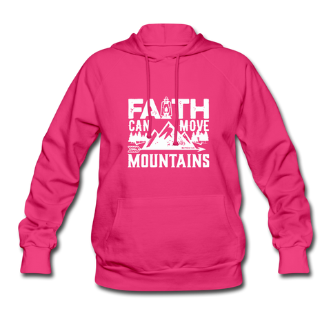 Faith Women's Hoodie - fuchsia