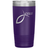 Jesus 20oz Vacuum Tumbler - Laser Etched Travel Mug ideal Gift for Christian Friends & Church Members